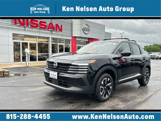 Super Black 2026 Nissan Kicks SUV / Crossover All-Wheel Drive Continuously Variable Transmission