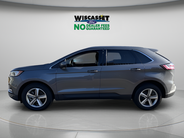 Carbonized Gray Metallic 2022 Ford Edge SEL AWD SUV / Crossover All-Wheel Drive 8-Speed Automatic