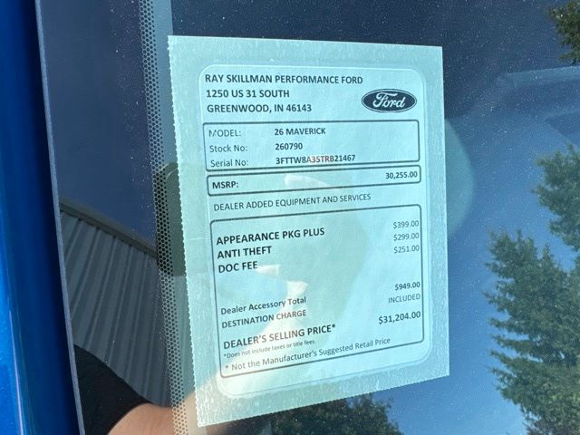 New 2026 Blue Ford XL image 2
