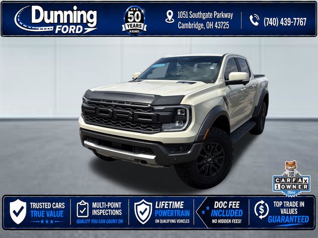 Desert Sand 2025 Ford Ranger Pickup Truck Four-Wheel Drive Automatic