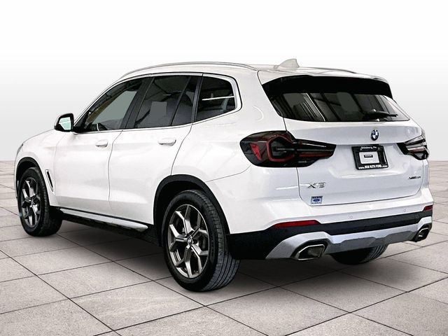 2022 BMW X3 xDrive30i White at Klick Lewis Buick Chevrolet