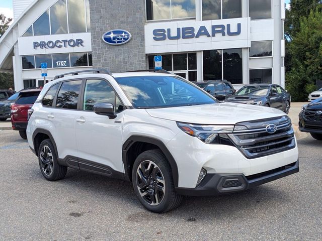 Crystal White Pearl 2026 Subaru Forester Hybrid SUV / Crossover All-Wheel Drive Continuously Variable Transmission