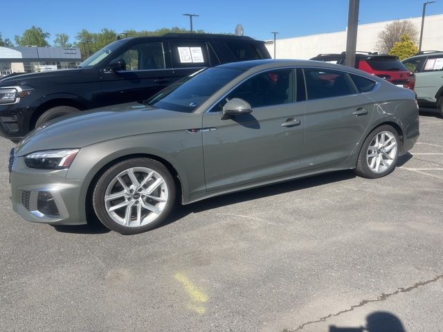 Gray Metallic 2023 Audi A5 Sportback quattro Premium Plus S Line 45 TFSI AWD Sedan All-Wheel Drive 7-Speed Automatic