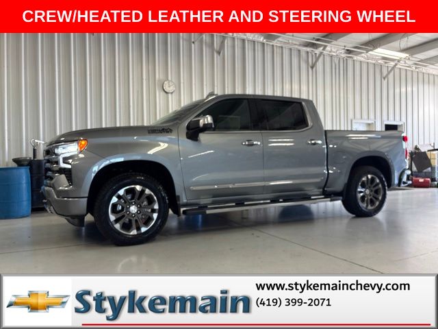 Sterling Gray Metallic 2023 Chevrolet Silverado 1500 Pickup Truck Four-Wheel Drive Automatic