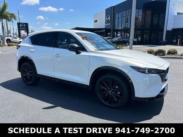 White Metallic 2023 Mazda CX-5 2.5 Turbo AWD SUV / Crossover All-Wheel Drive 6-Speed Automatic