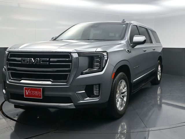 2023 GMC Yukon XL SLT Gray at Bayway Cadillac of The Woodlands