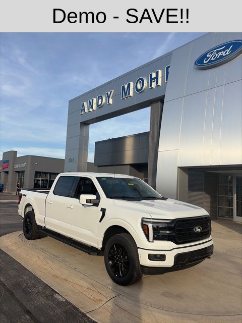 White Metallic 2026 Ford F-150 Pickup Truck Four-Wheel Drive Automatic