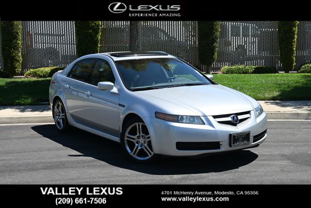 Silver 2006 Acura TL Sedan Front-Wheel Drive 5-Speed Automatic