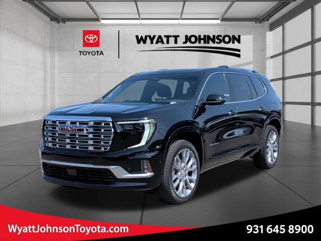 Black (Ebony Twilight Metallic) 2025 GMC Acadia SUV / Crossover Four-Wheel Drive 8-Speed Automatic