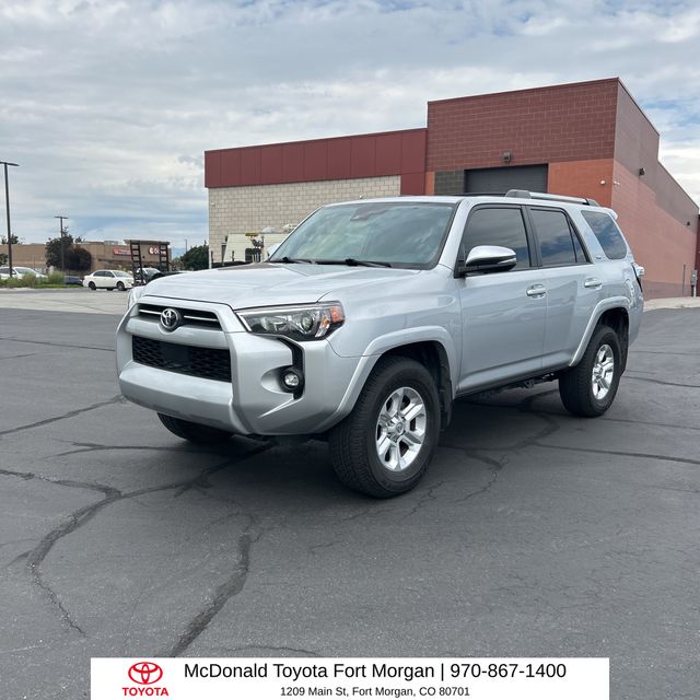 Classic Silver Metallic 2024 Toyota 4Runner SUV / Crossover Four-Wheel Drive 5-Speed Automatic