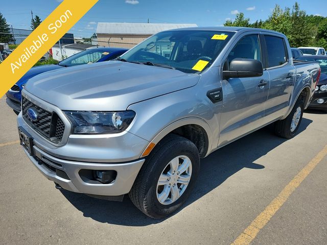 Silver 2020 Ford Ranger Pickup Truck Four-Wheel Drive Automatic