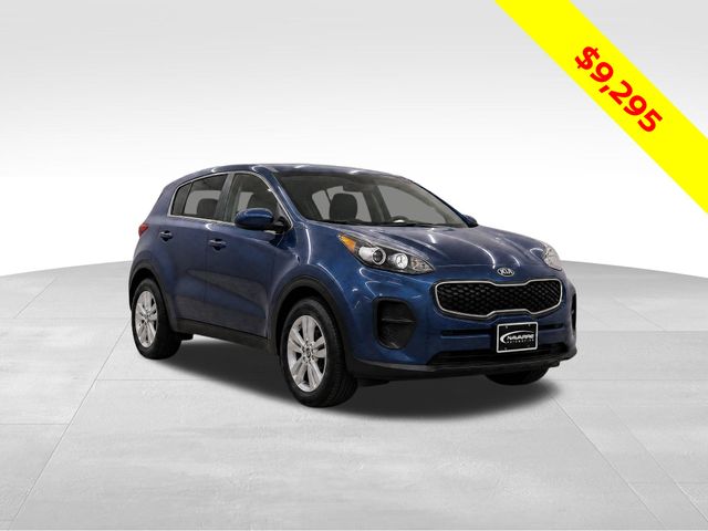 Pacific Blue 2018 Kia Sportage SUV / Crossover Front-Wheel Drive 6-Speed Automatic Overdrive