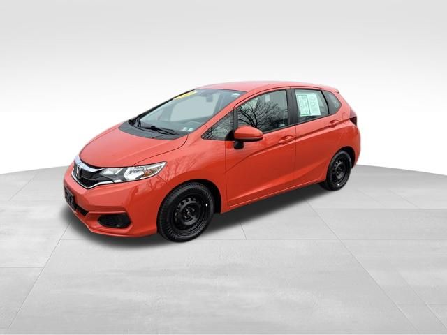 Orange Fury 2019 Honda Fit LX FWD Hatchback Front-Wheel Drive Continuously Variable Transmission