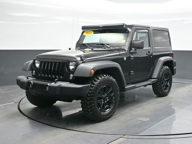 Black Clearcoat 2014 Jeep Wrangler SUV / Crossover Four-Wheel Drive 5-Speed Automatic