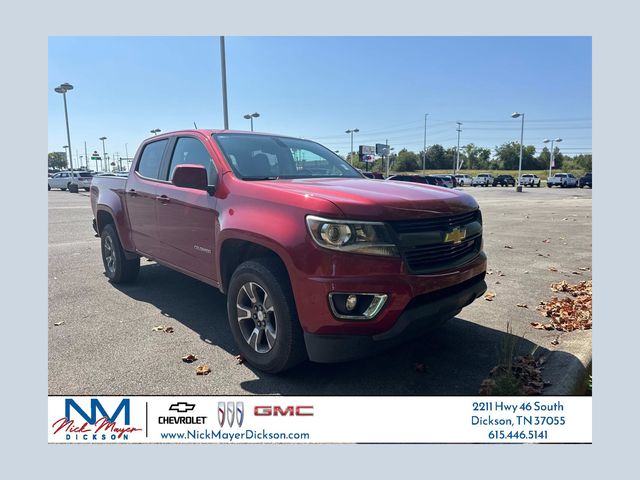 Red Rock Metallic 2016 Chevrolet Colorado Pickup Truck Four-Wheel Drive 6-Speed Automatic