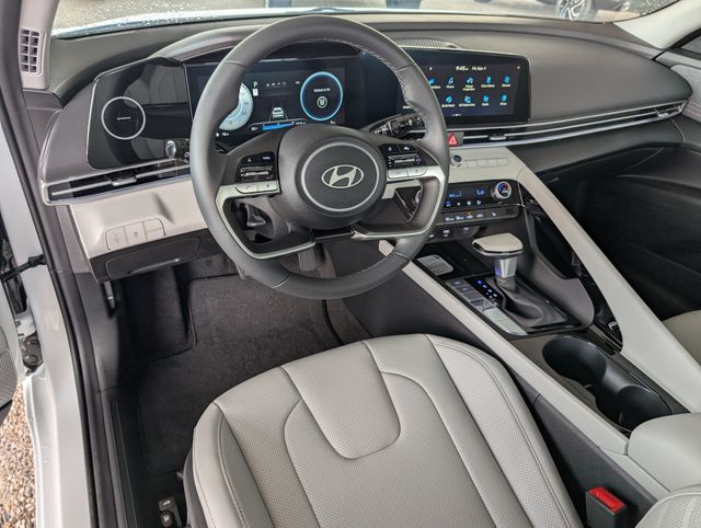 2026 Hyundai Elantra Limited White at DeMontrond Gulf Freeway