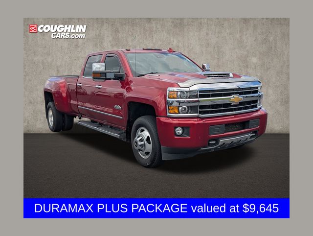 Cajun Red Tintcoat 2019 Chevrolet Silverado 3500HD Pickup Truck Four-Wheel Drive 6-Speed Automatic