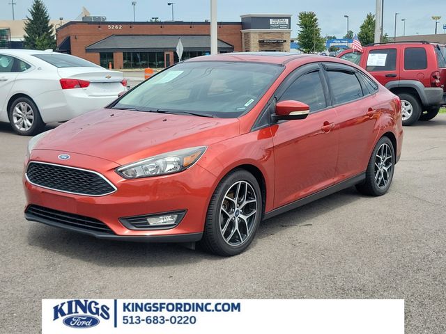 Hot Pepper Red Metallic Tinted Clearcoat 2018 Ford Focus Sedan Front-Wheel Drive 6-Speed Automatic