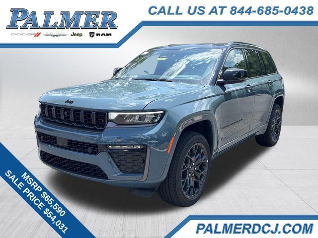 Gray (Steel Blue) 2026 Jeep Grand Cherokee SUV / Crossover Four-Wheel Drive 8-Speed Automatic