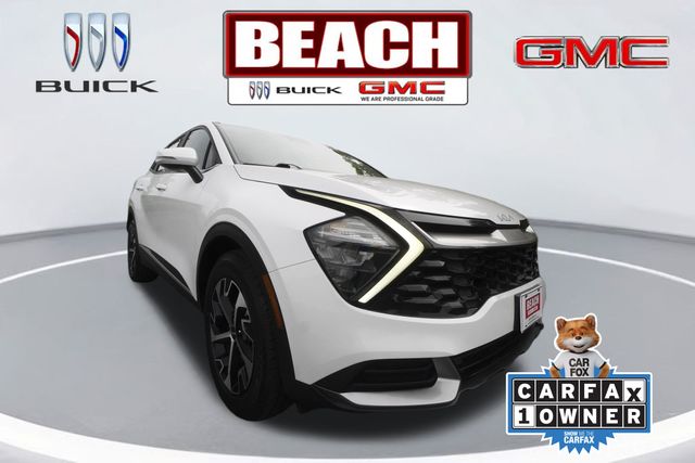 Glacial White Pearl 2023 Kia Sportage EX FWD SUV / Crossover Front-Wheel Drive 8-Speed Automatic