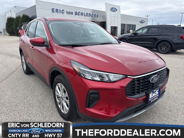 Red Metallic 2023 Ford Escape SUV / Crossover All-Wheel Drive 8-Speed Automatic