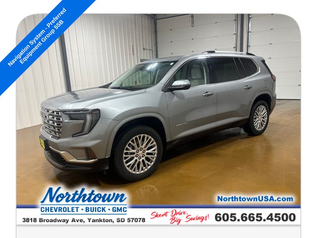 Sterling Metallic 2024 GMC Acadia SUV / Crossover Four-Wheel Drive 8-Speed Automatic