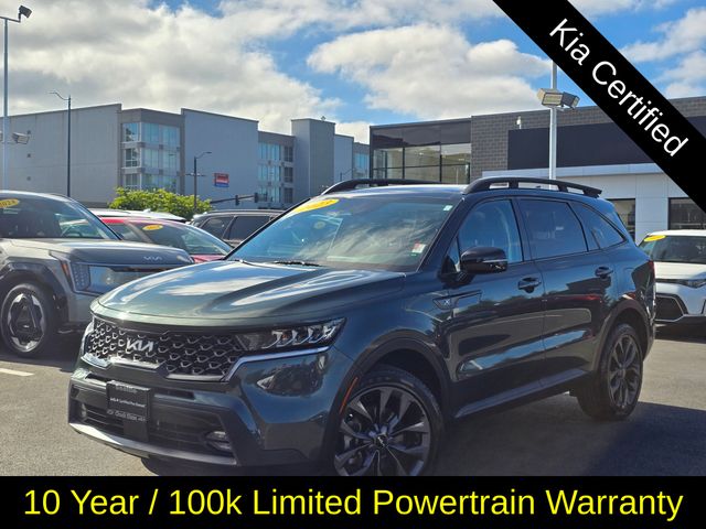Aruba Green 2023 Kia Sorento SUV / Crossover All-Wheel Drive 8-Speed Dual Clutch