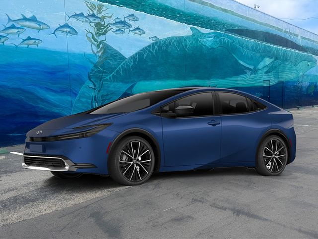 Blue 2027 Toyota Prius Hatchback Front-Wheel Drive Continuously Variable Transmission