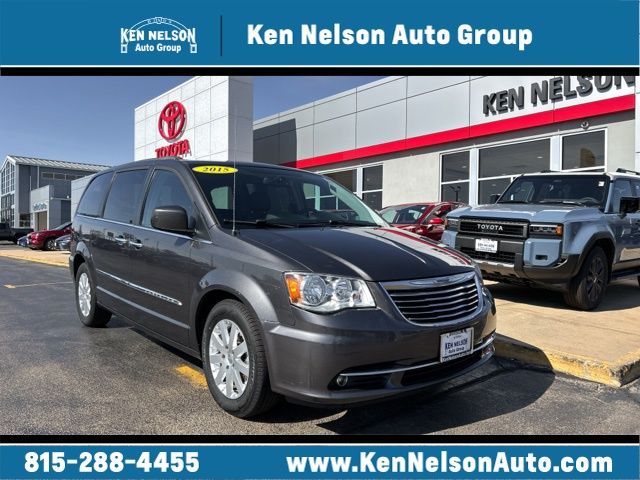 Gray (Granite Crystal Metallic Clearcoat) 2015 Chrysler Town & Country Touring FWD Minivan Front-Wheel Drive 6-Speed Automatic