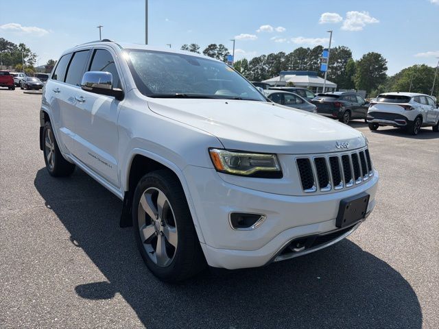 Bright White Clearcoat 2016 Jeep Grand Cherokee Overland SUV / Crossover 4X2 8-Speed Automatic