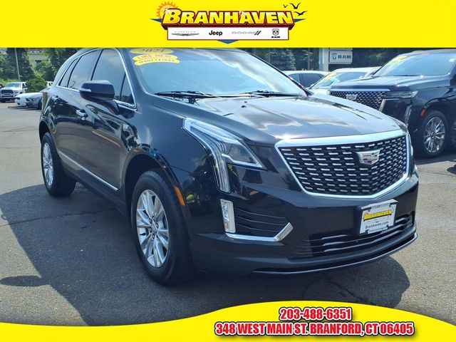 Stellar Black Metallic 2021 Cadillac XT5 SUV / Crossover Front-Wheel Drive 9-Speed Automatic