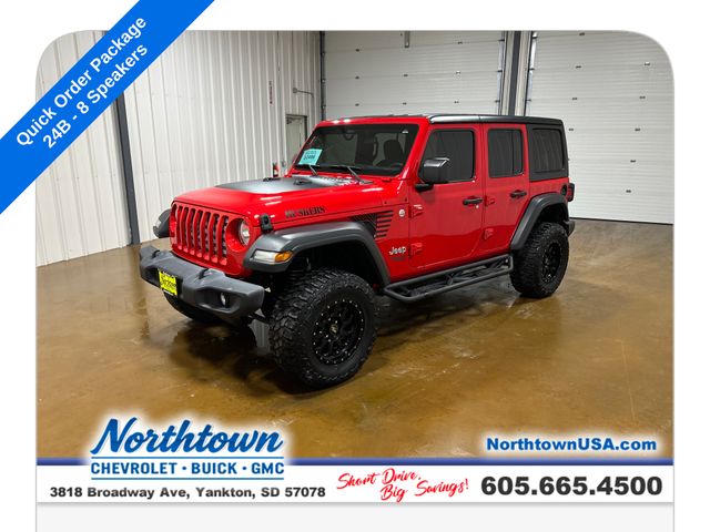 Firecracker Red Clearcoat 2018 Jeep Wrangler SUV / Crossover Four-Wheel Drive 8-Speed Automatic