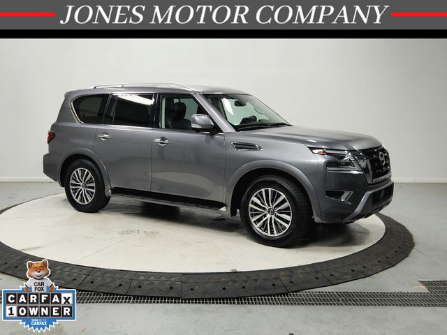 Gray (Gun Metallic) 2024 Nissan Armada SUV / Crossover Four-Wheel Drive 7-Speed Automatic