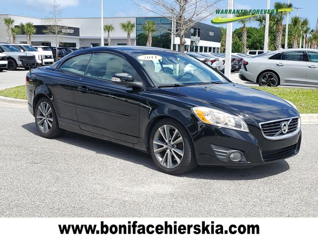 Ember Black Metallic 2011 Volvo C70 T5 Convertible Front-Wheel Drive 5-Speed Automatic