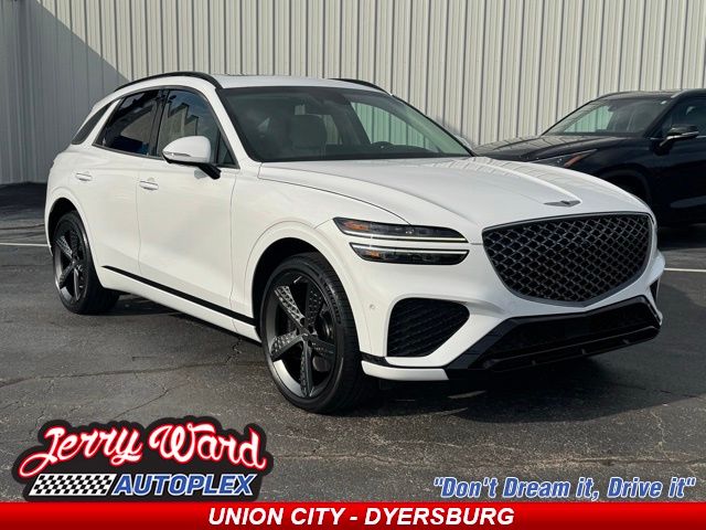 Alta White 2023 Genesis GV70 SUV / Crossover All-Wheel Drive 8-Speed Automatic