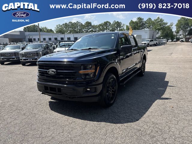 Antimatter Blue Metallic 2025 Ford F-150 Pickup Truck Four-Wheel Drive Automatic