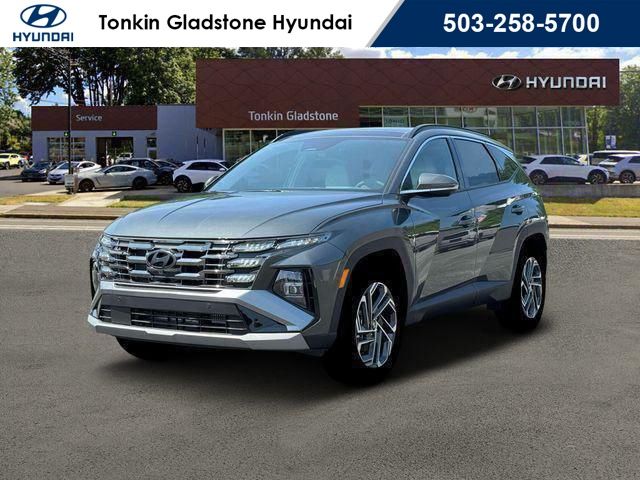 Amazon Gray 2026 Hyundai Tucson Hybrid Plug-In Limited AWD SUV / Crossover All-Wheel Drive 6-Speed Automatic