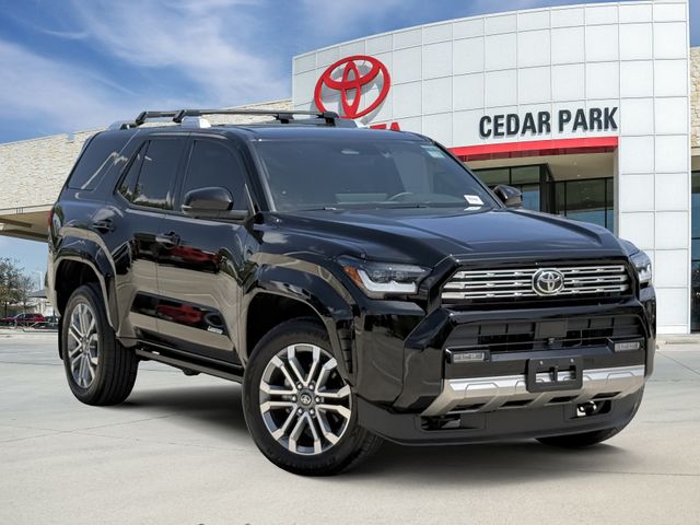 Black 2025 Toyota 4Runner SUV / Crossover All-Wheel Drive 8-Speed Automatic
