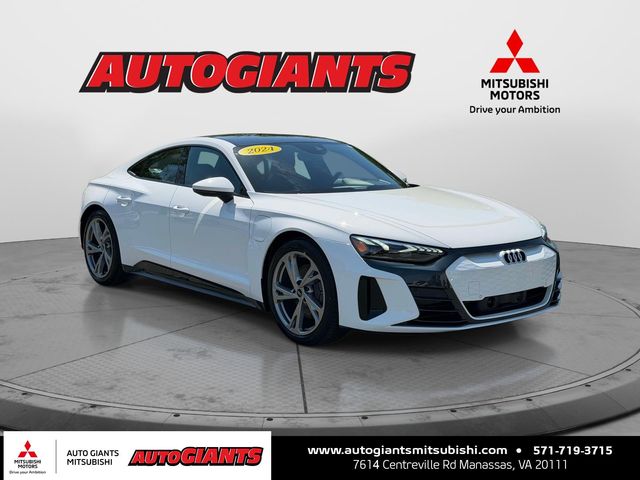 Ibis White 2024 Audi e-tron GT quattro Premium Plus AWD Sedan All-Wheel Drive 1-Speed Automatic