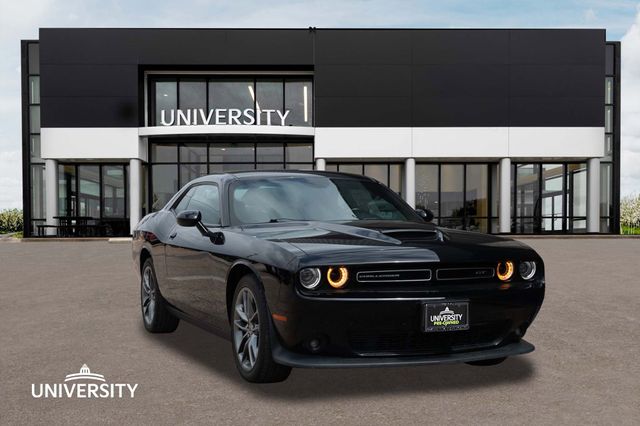 Pitch Black Clearcoat 2022 Dodge Challenger GT AWD Coupe All-Wheel Drive 8-Speed Automatic
