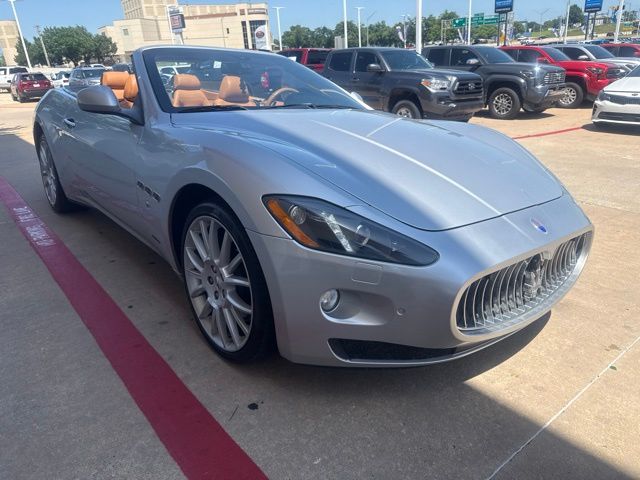Silver 2017 Maserati GranTurismo Convertible Convertible Rear-Wheel Drive 6-Speed Automatic