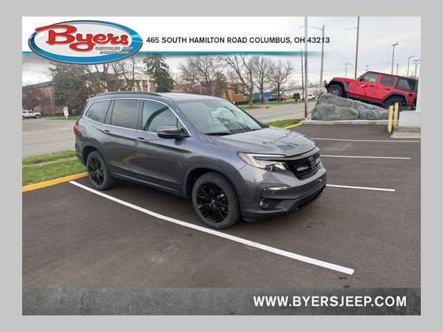 Gray (Modern Steel Metallic) 2022 Honda Pilot SE AWD SUV / Crossover All-Wheel Drive 9-Speed Automatic