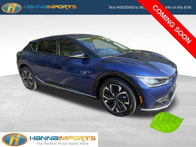 Yacht Blue 2024 Kia EV6 SUV / Crossover Rear-Wheel Drive 1-Speed Automatic