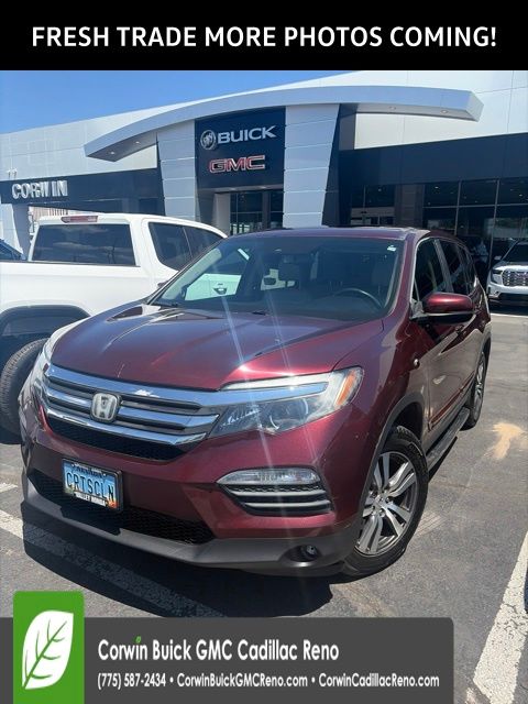 Red (Deep Scarlet Pearl) 2018 Honda Pilot SUV / Crossover All-Wheel Drive 6-Speed Automatic