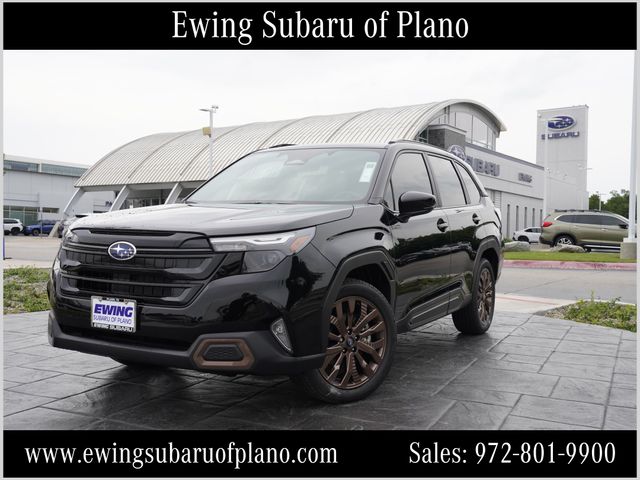 Crystal Black Silica 2026 Subaru Forester Hybrid SUV / Crossover All-Wheel Drive Continuously Variable Transmission