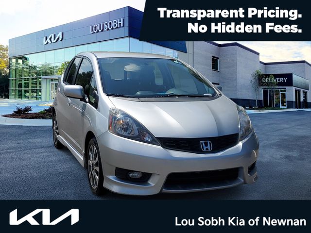 Alabaster Silver Metallic 2012 Honda Fit Hatchback Front-Wheel Drive 5-Speed Automatic