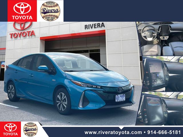 Blue Magnetism 2017 Toyota Prius Prime Hatchback Front-Wheel Drive Continuously Variable Transmission