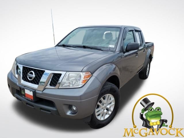 Gray (Gun Metallic) 2019 Nissan Frontier SV V6 Crew Cab 4WD Pickup Truck Four-Wheel Drive 5-Speed Automatic Overdrive