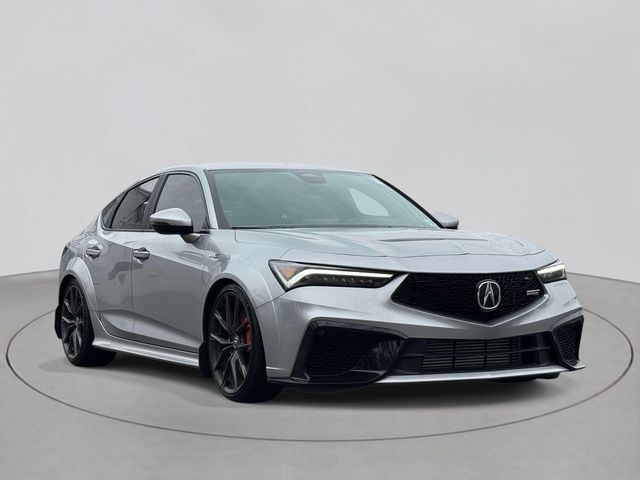 Silver 2025 Acura Integra Type S FWD Sedan Front-Wheel Drive 6-Speed Manual