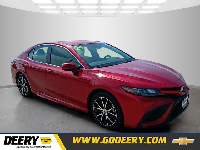 Red 2024 Toyota Camry Sedan Front-Wheel Drive 8-Speed Automatic